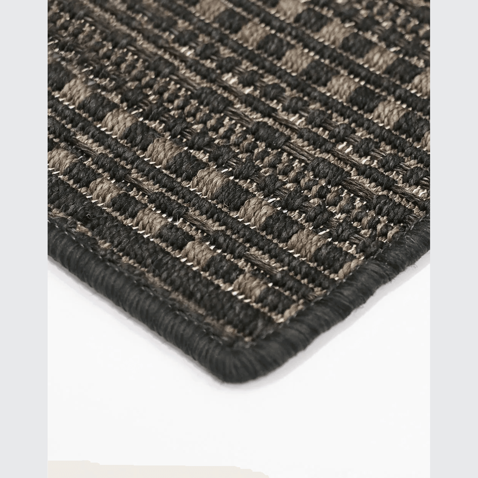 Baya Mendoza Outdoor Rug - Charcoal gallery detail image
