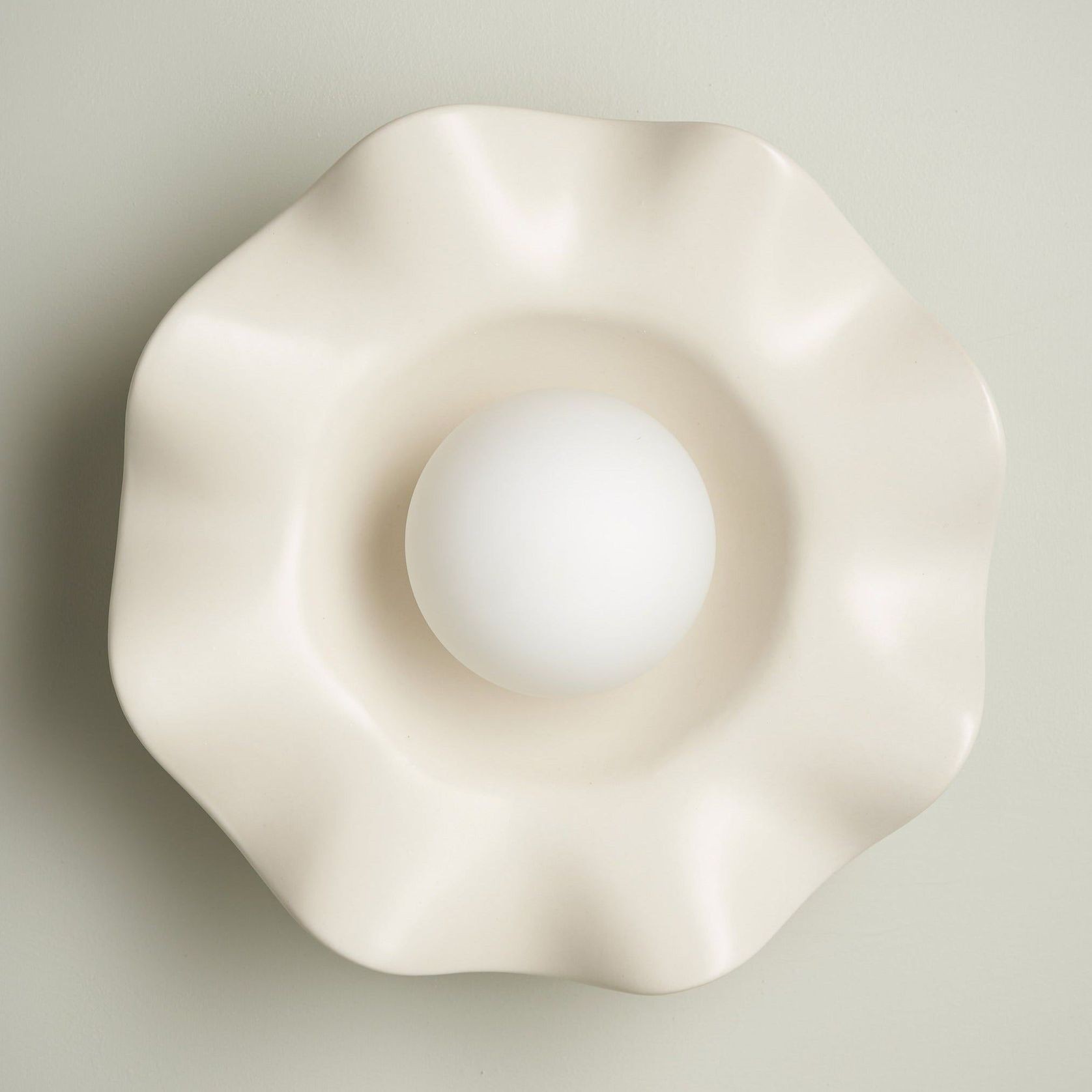 Ceramic Wall Pearl Sconce Light gallery detail image