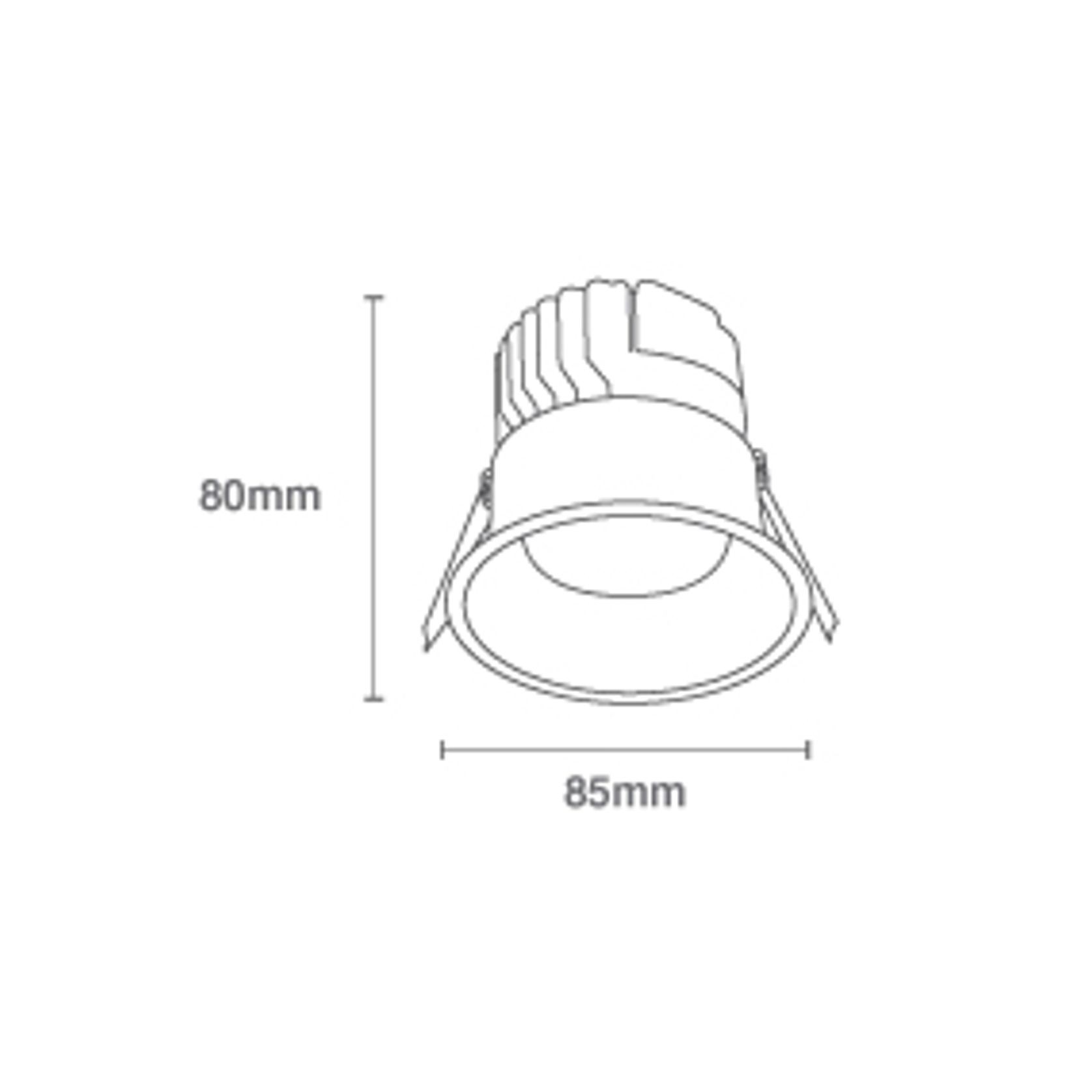 Minimal B 9W Downlight gallery detail image