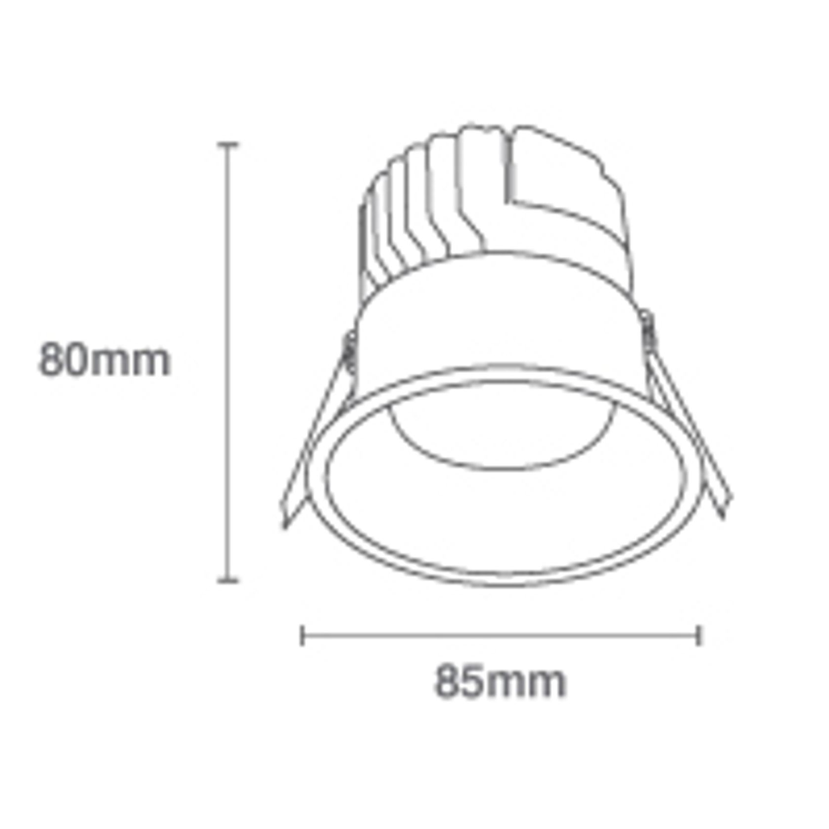 Minimal B 9W Downlight gallery detail image