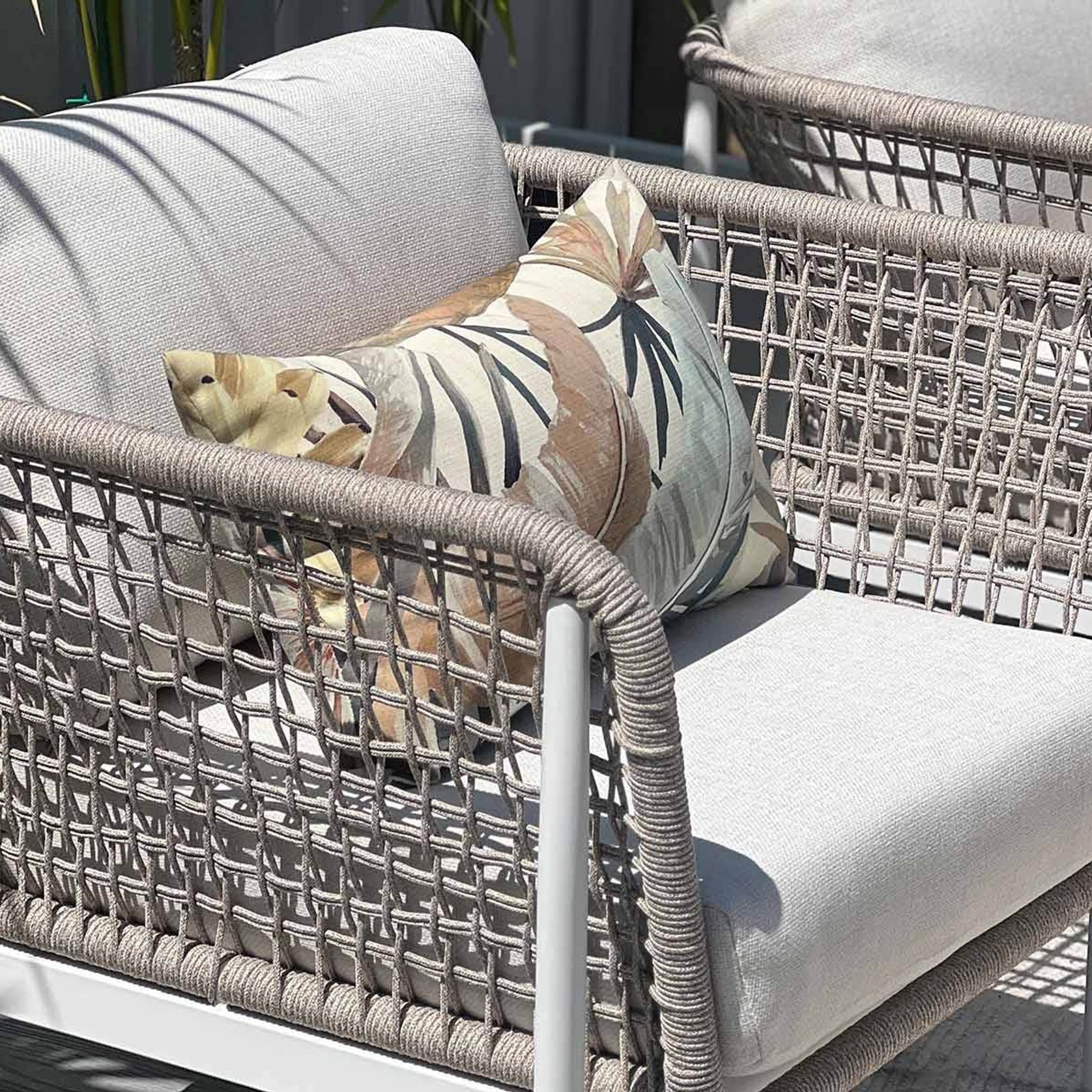 Mira 4pc Outdoor Lounge Setting gallery detail image
