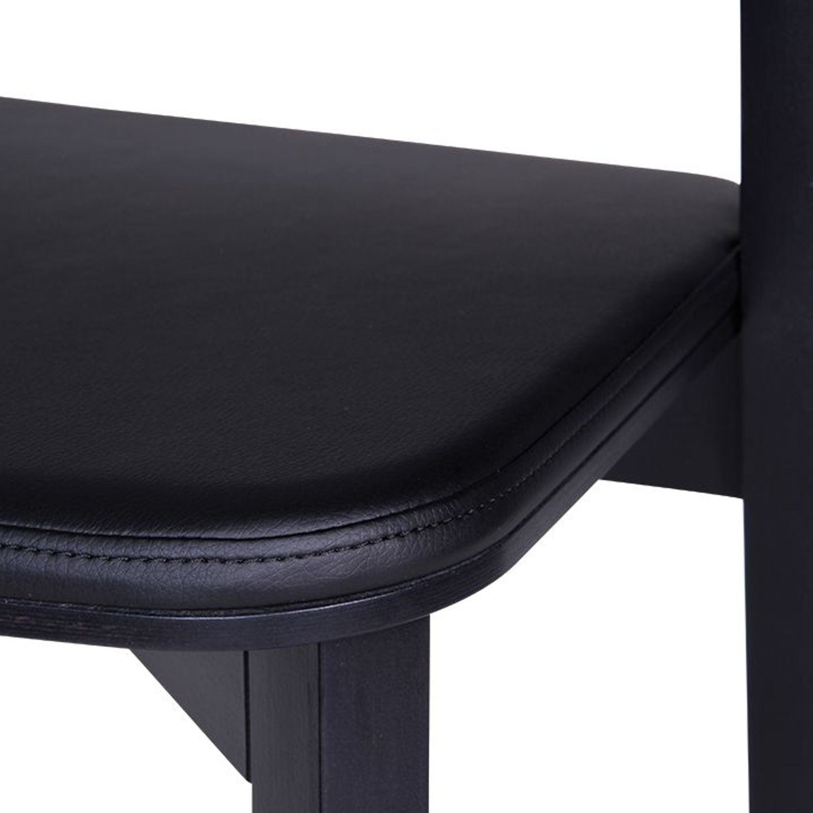 Merano Kitchen Stool - Black Stained  - by TON gallery detail image