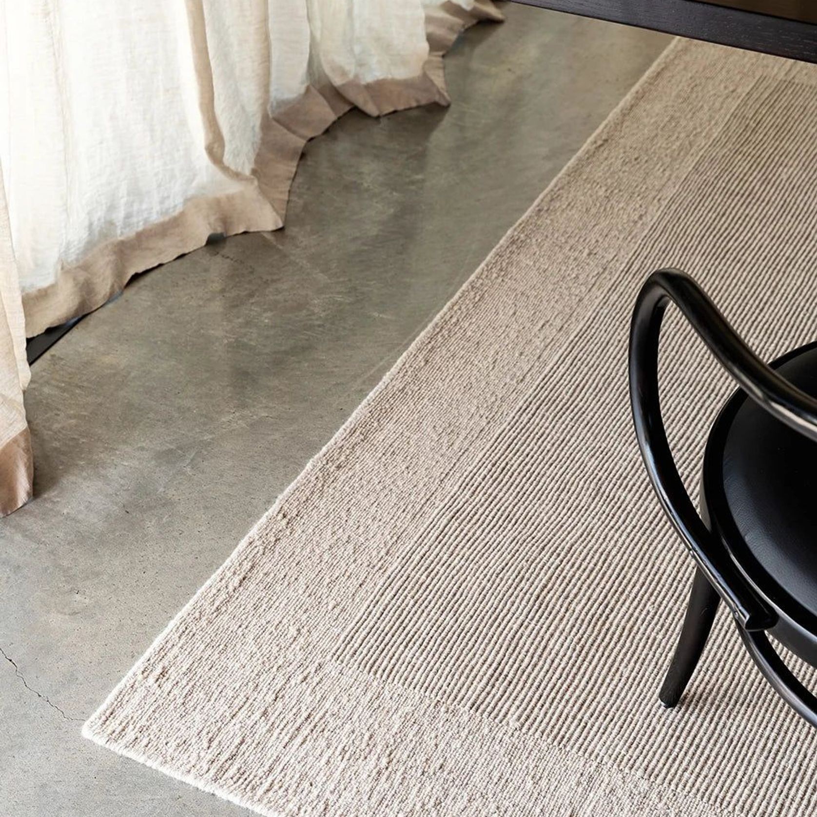 Baya Vermont 100% Wool Rug - Sand gallery detail image