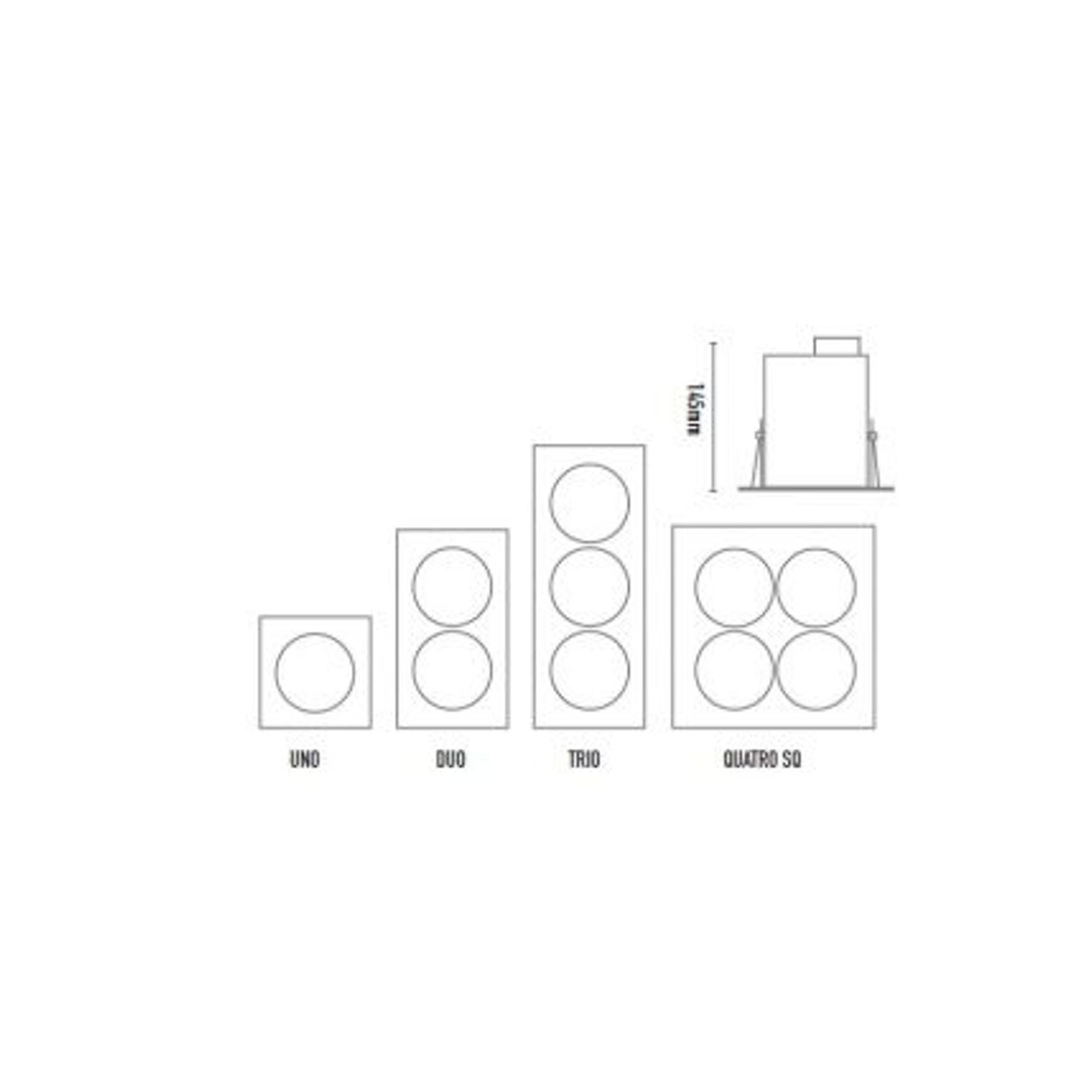 Mondo GU10 Trimless Downlight gallery detail image