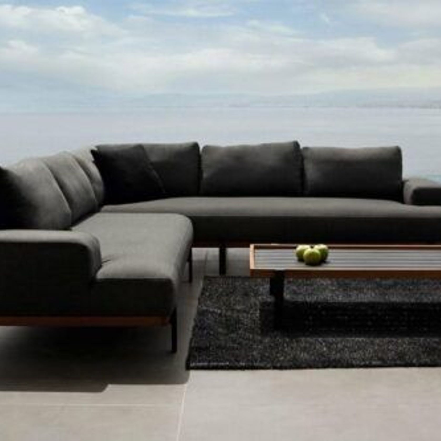 Mood Corner Sofa - Sooty gallery detail image