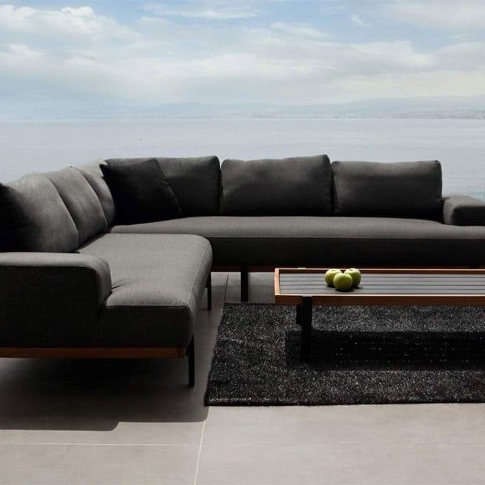 Mood Corner Sofa - Sooty gallery detail image