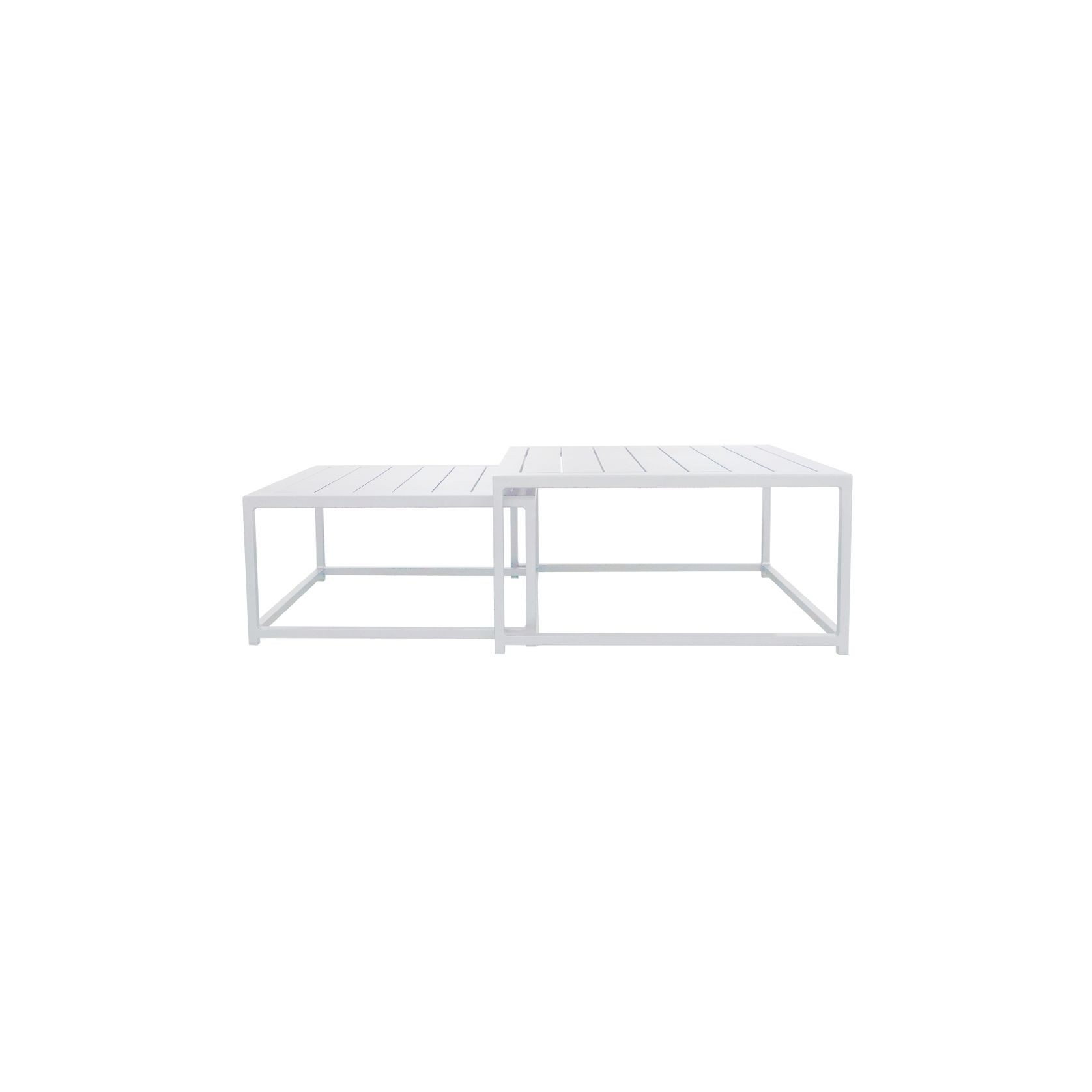 Mood Square Coffee Table Set White gallery detail image