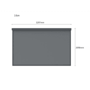 Motorised Blind For Caribbean Wall Mounted Pergola gallery detail image