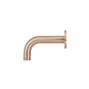 Round Curved Spout 130mm - Champagne gallery detail image