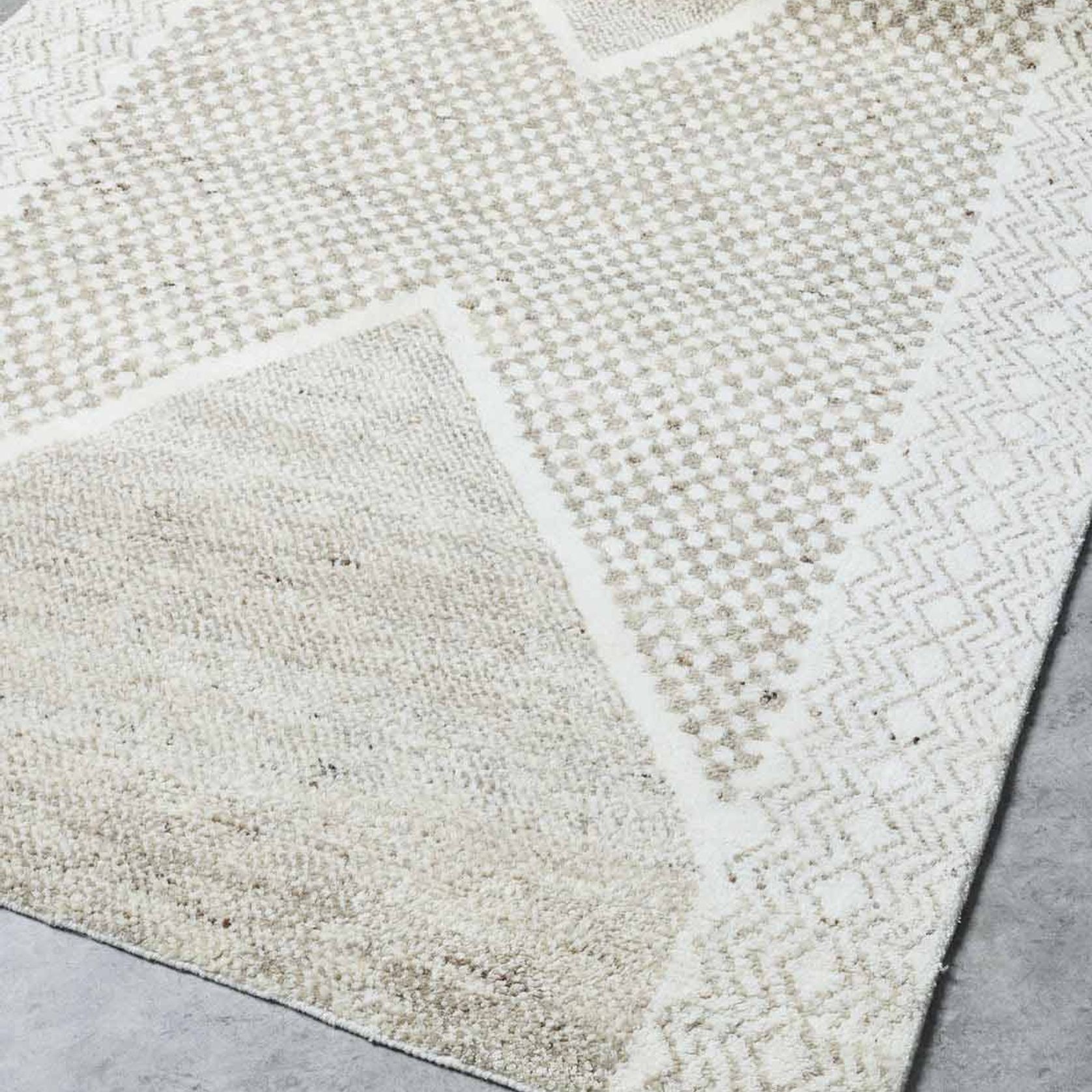 Tribe Home Marisa Rug - Mushroom | 100% NZ Wool Designer Rug gallery detail image