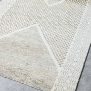 Tribe Home Marisa Rug - Mushroom | 100% NZ Wool Designer Rug gallery detail image