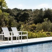 Natal Alu Easy Chair in White gallery detail image