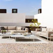 Natal Alu Sofa in White gallery detail image