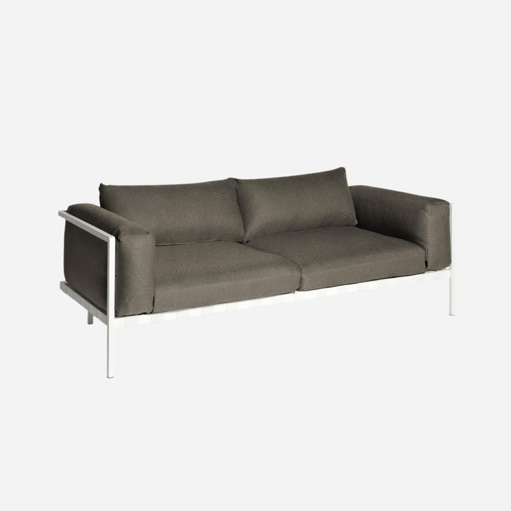 Natal Alu Sofa in White gallery detail image