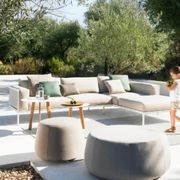 Natal Alu Sofa in White gallery detail image