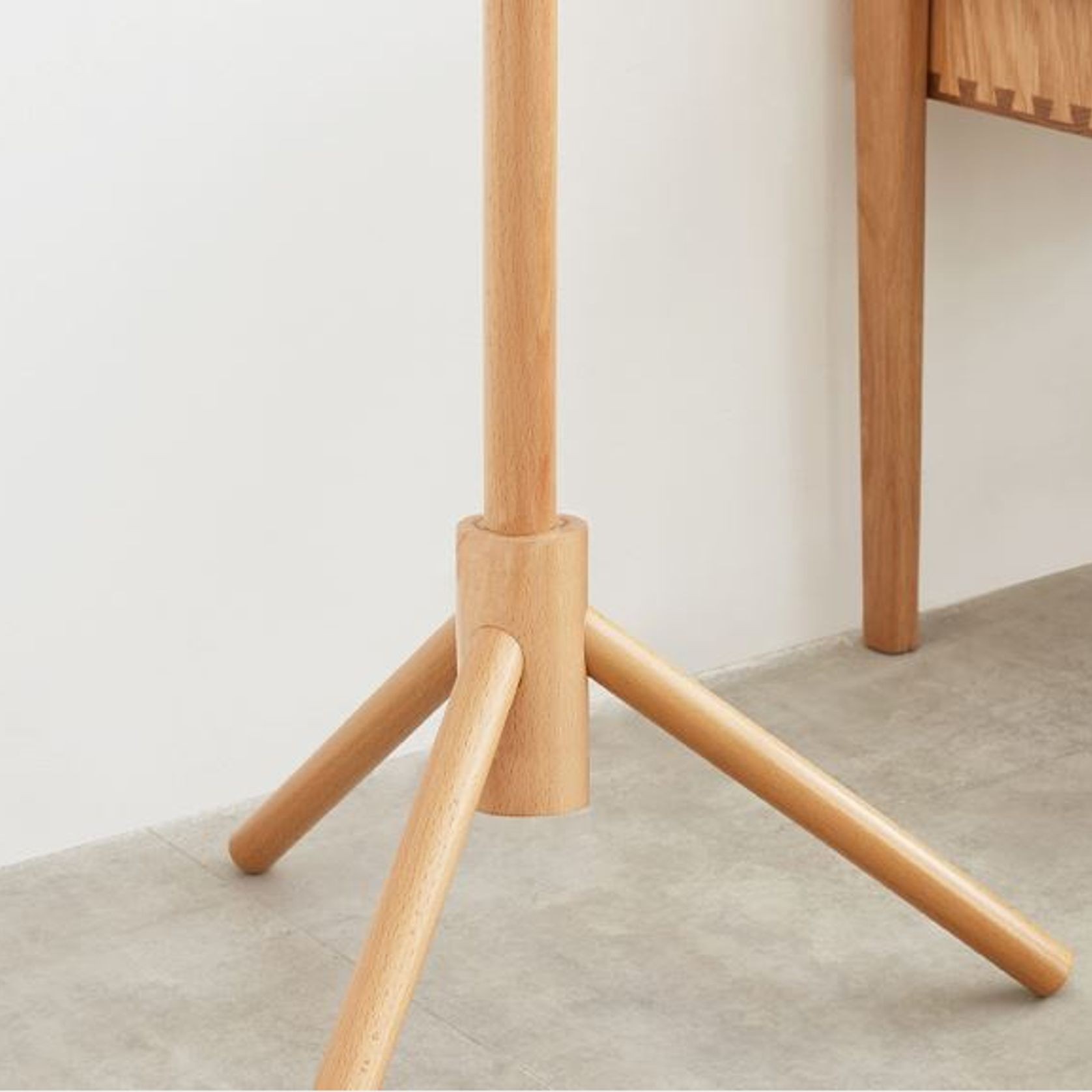 Natural Solid Beech Hallway Coat Rack Design 2 ArchiPro NZ