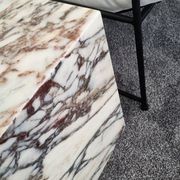 Cube Side Table - Viola Calacatta Marble | Natural Stone Co. gallery detail image