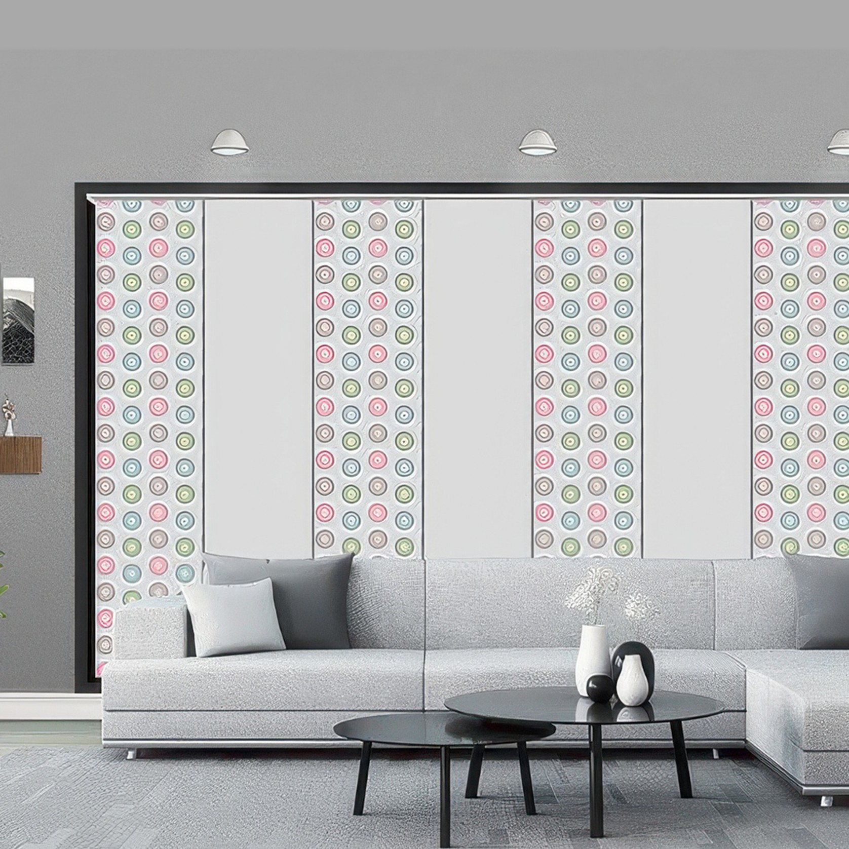 Premium Sunscreen Blinds - 3 Panel gallery detail image
