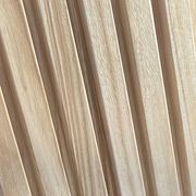 WOODFLEX Outdoor & Indoor Solid Hard Wood Slat Wall & Ceiling Cladding - Oak - 2700mm x 560mm gallery detail image
