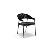 Adele Round Ceramic Table With Nivala Chairs 9pc Outdoor Dining Setting gallery detail image