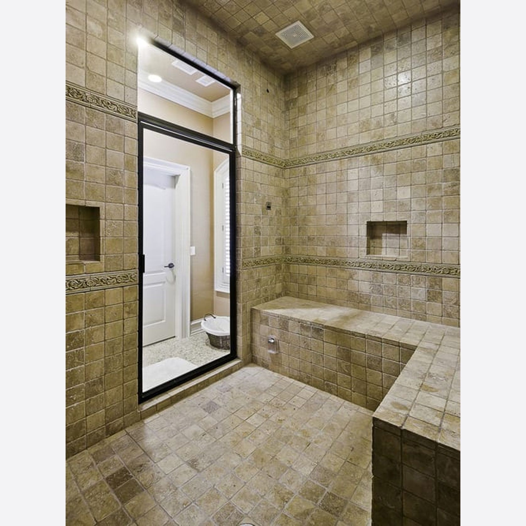Noce Travertine Cobblestones gallery detail image