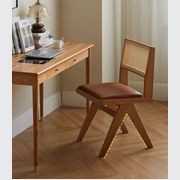 Nordic Designer Solid Oak Dining Chair gallery detail image