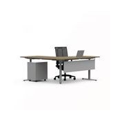 Novare Rondo L Shape Desk Height Adj gallery detail image