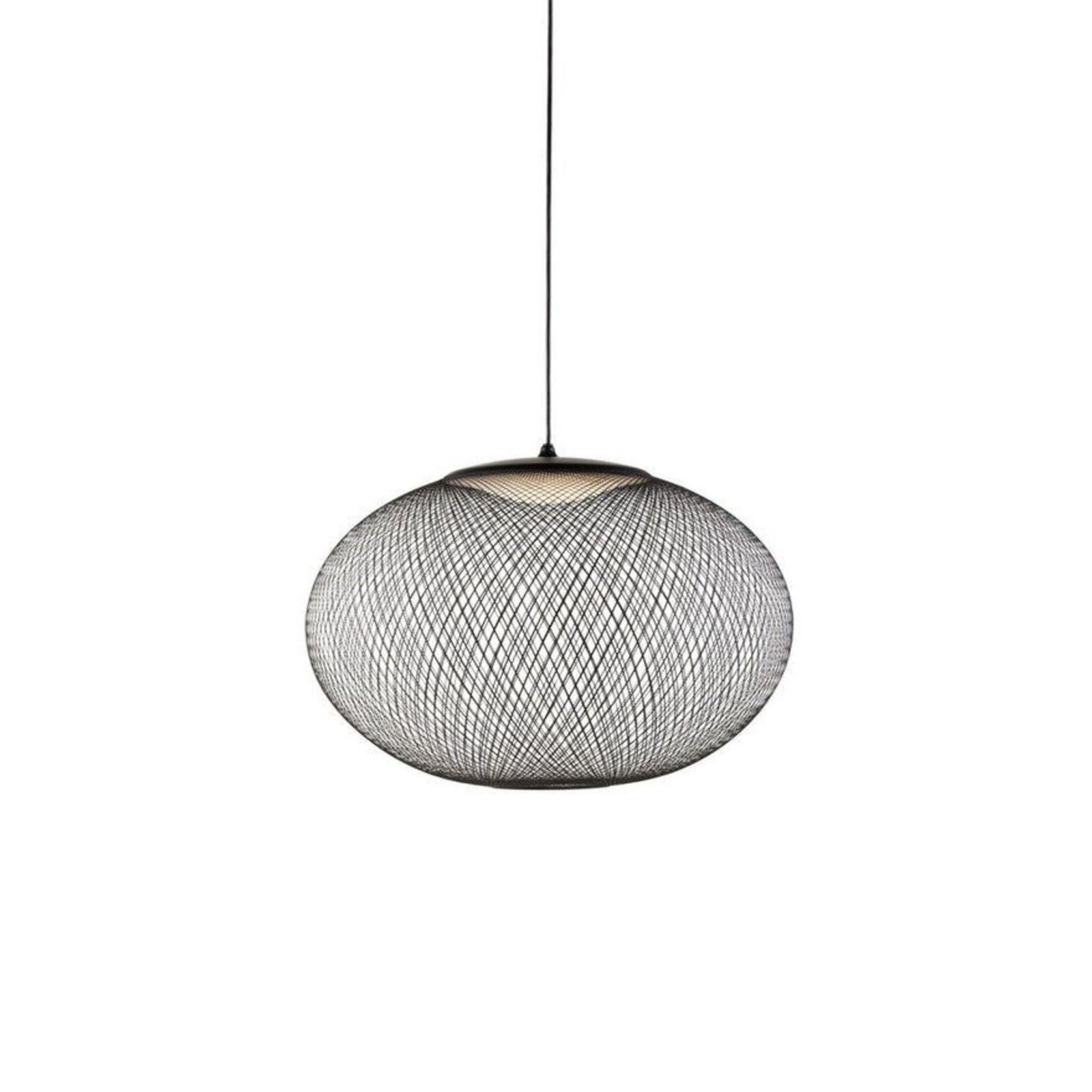 NR2 Medium Suspension Lamp - Black gallery detail image