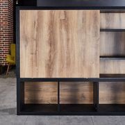 DAXTON Display Unit 2.4M - Warm Oak & Black gallery detail image