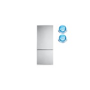 427L Bottom Mount Fridge Around Cooling EZ Clean Steel gallery detail image