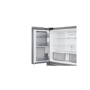 648L Beverage Showcase French Door Fridge Matte Silver gallery detail image