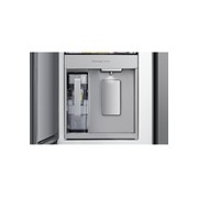 648L Beverage Showcase French Door Fridge Matte Silver gallery detail image