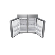 648L Beverage Showcase French Door Fridge Matte Silver gallery detail image