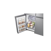 648L Beverage Showcase French Door Fridge Matte Silver gallery detail image