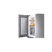 648L Beverage Showcase French Door Fridge Matte Silver gallery detail image