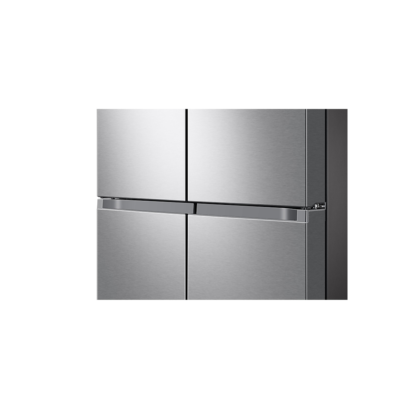 648L Beverage Showcase French Door Fridge Matte Silver gallery detail image