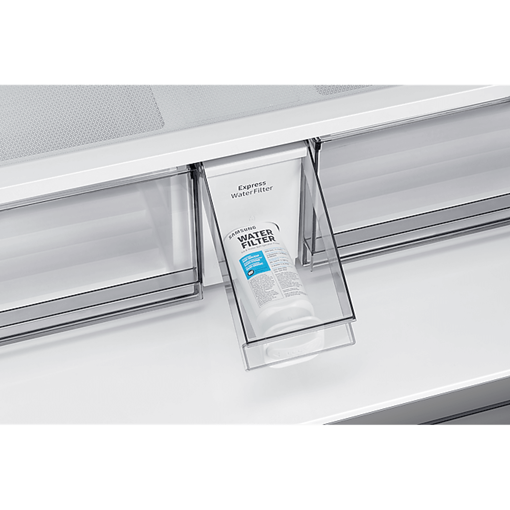 648L Beverage Showcase French Door Fridge Matte Silver gallery detail image