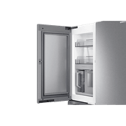 648L Beverage Showcase French Door Fridge Matte Silver gallery detail image