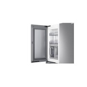 648L Beverage Showcase French Door Fridge Matte Silver gallery detail image