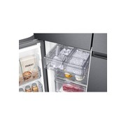 648L Beverage Showcase French Door Fridge Matte Black gallery detail image