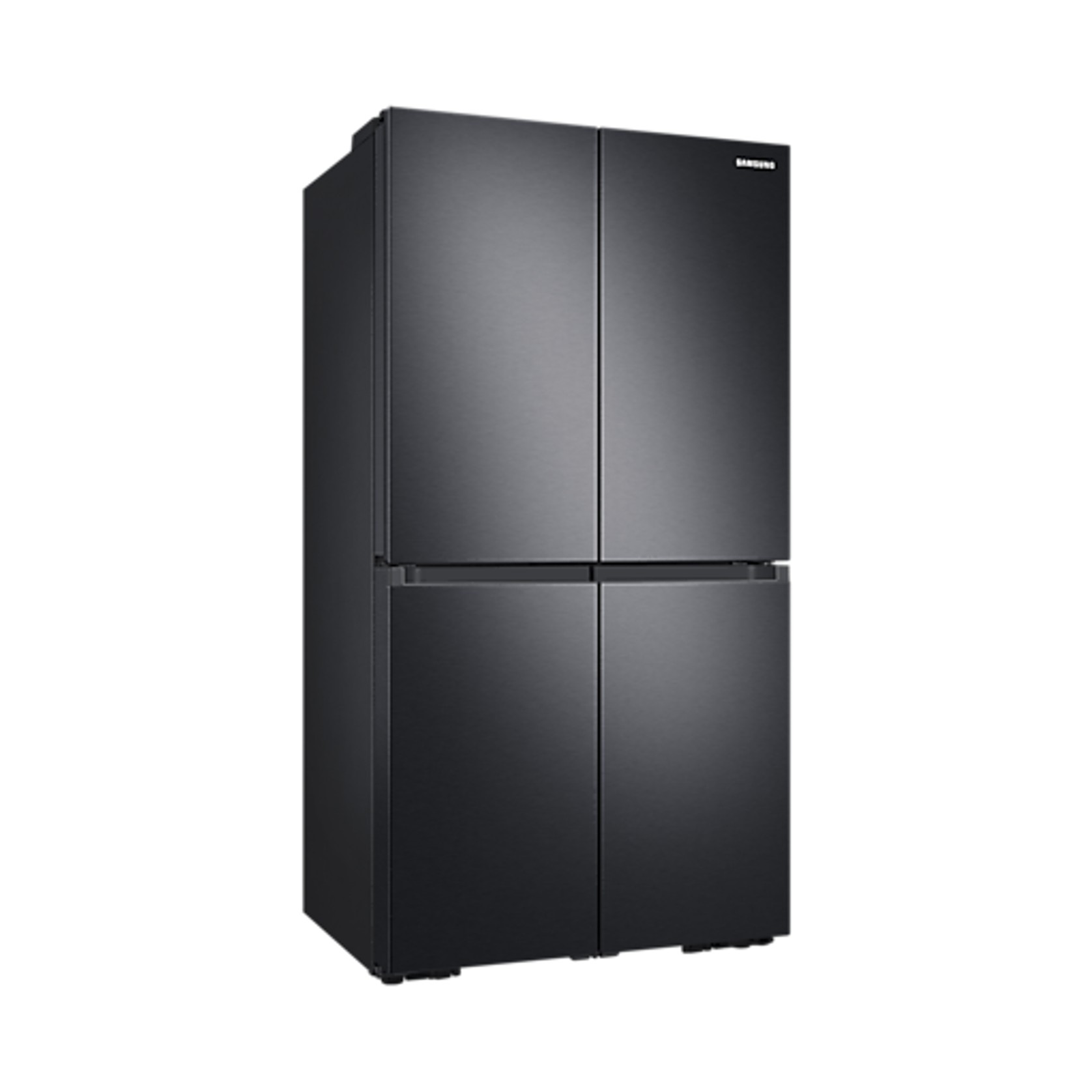 648L Beverage Showcase French Door Fridge Matte Black gallery detail image