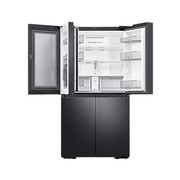 648L Beverage Showcase French Door Fridge Matte Black gallery detail image