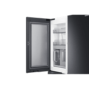 648L Beverage Showcase French Door Fridge Matte Black gallery detail image