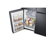 648L Beverage Showcase French Door Fridge Matte Black gallery detail image