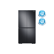 648L Beverage Showcase French Door Fridge Matte Black gallery detail image