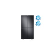 648L Beverage Showcase French Door Fridge Matte Black gallery detail image