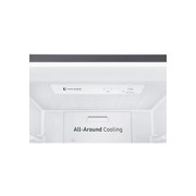 307L Bottom Mount Fridge All Around Cooling Matte Black gallery detail image