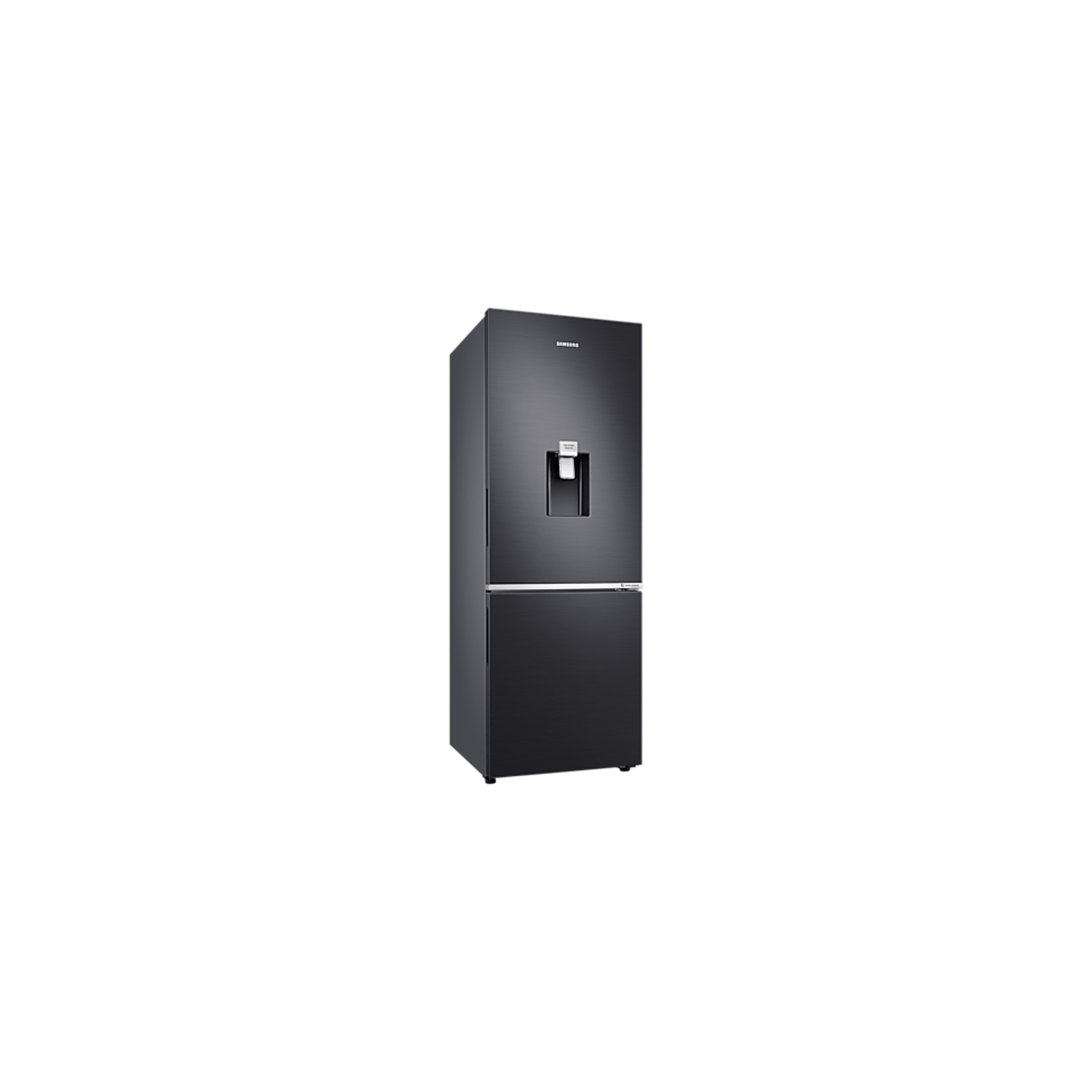 307L Bottom Mount Fridge All Around Cooling Matte Black gallery detail image