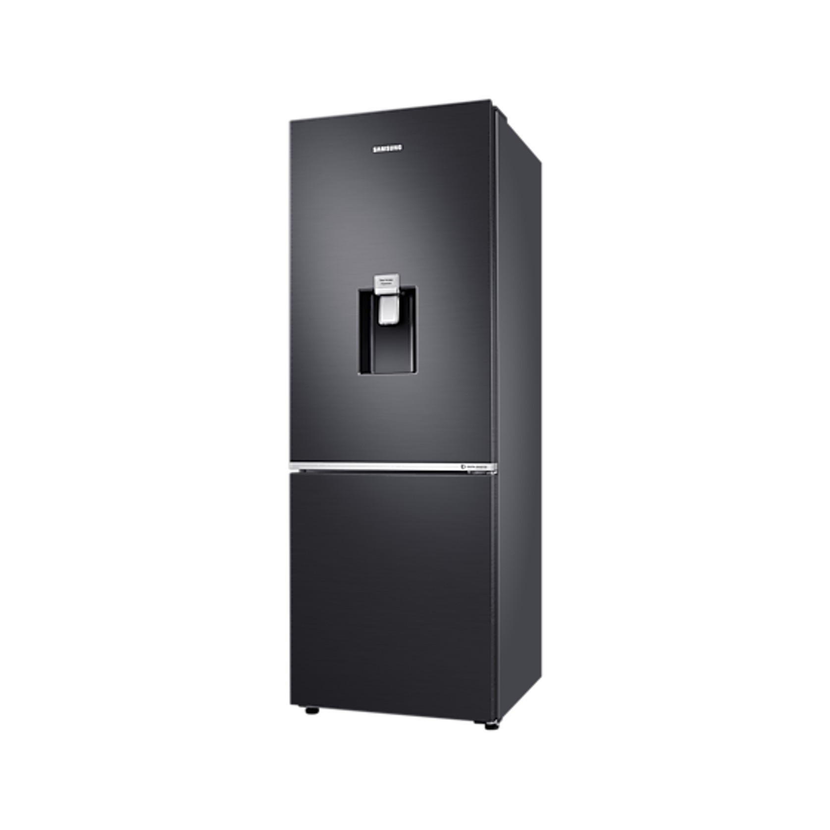 307L Bottom Mount Fridge All Around Cooling Matte Black gallery detail image