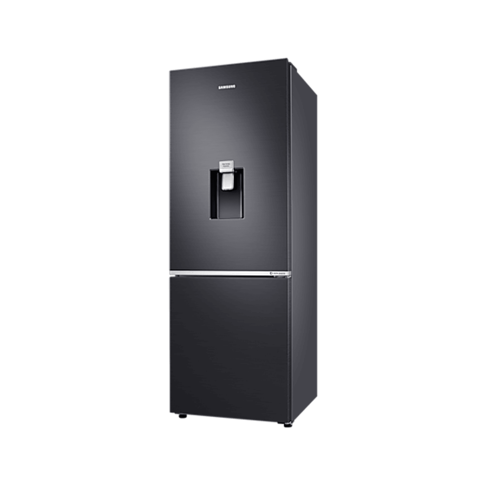 307L Bottom Mount Fridge All Around Cooling Matte Black gallery detail image